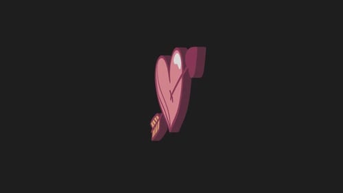 love romantic icon motion