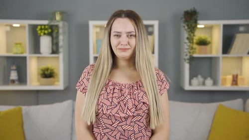 Mujer emocional.