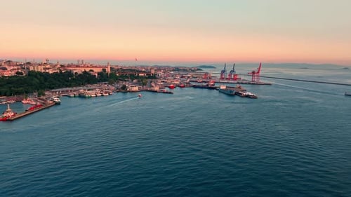 Istanbul Maritime Port and Ferry Terminal