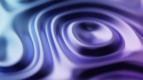 Abstract Waves in Blue and Purple