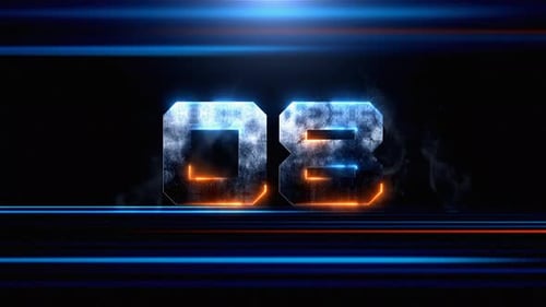 Luxury Light Line Countdown