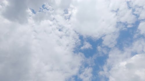 Clouds Moving In Sky