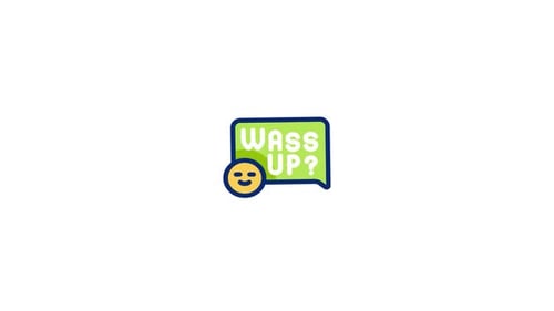 Wassup Animated Icon