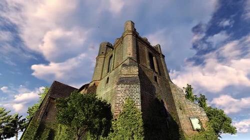 Allerheiligenkirche und die Wolken