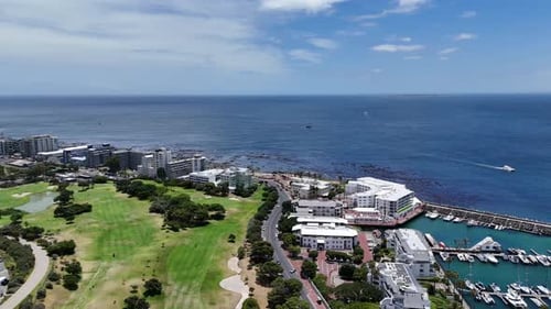 Aerial View of Cape Town's Green Point