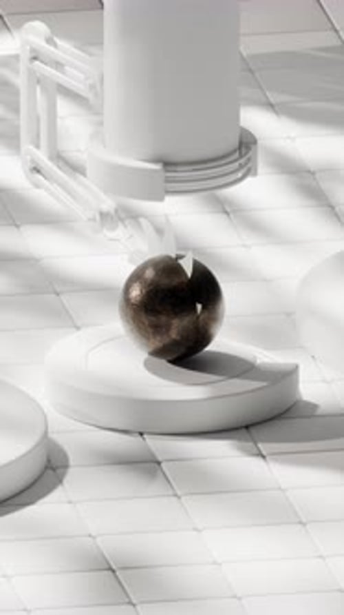 Physics 3D Loop Shapes Animation