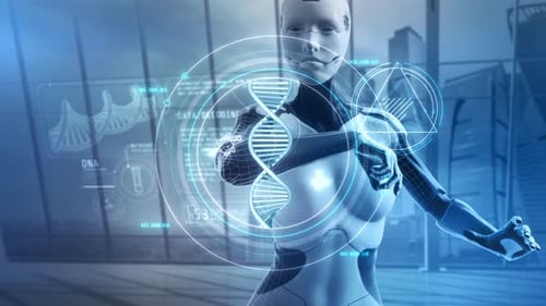 In Virtual Space AI Works With DNA Data