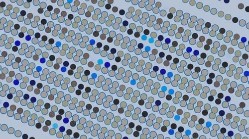 Colorful Lights Blinking Animation Loop