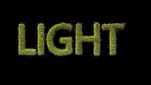 Green Grass LIGHT Title On Alpha