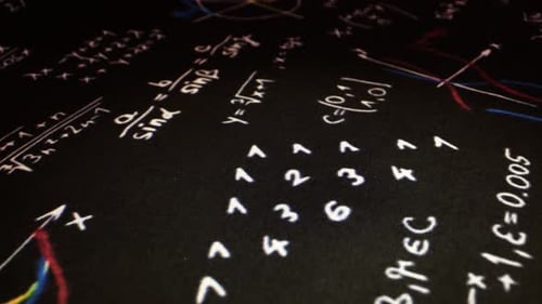 Science Calculation Physics Math And Chemisrty Formulas Background 07