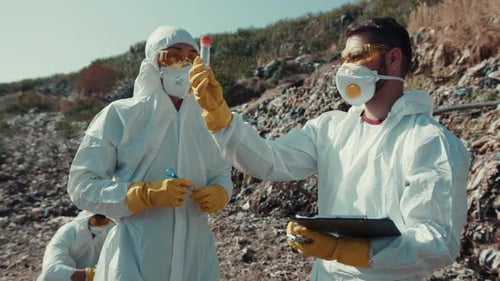 Conducting a Scientific Investigation in a Designated Outdoor Field Research Site Environment