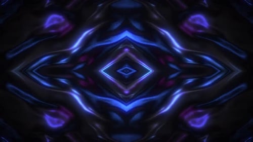 Neon Black 02 Motion Pattern 04