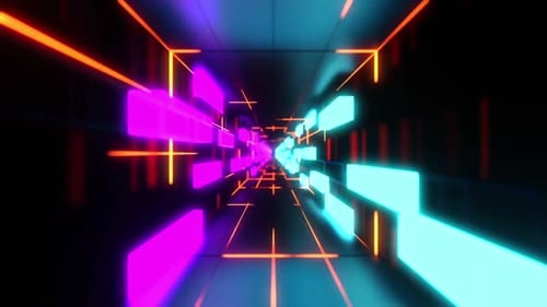 Neon Tunnel