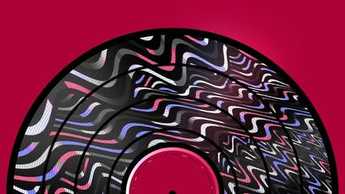 Wavy Vinyl Arch 4k Background