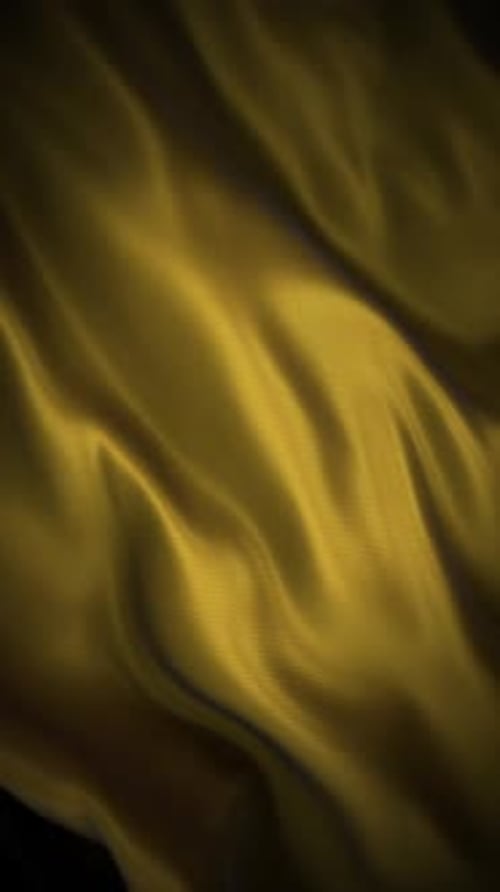 Elegant Flowing Golden Fabric Loop Background