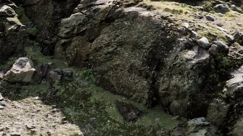 Close Up of Rocky Stones Formation