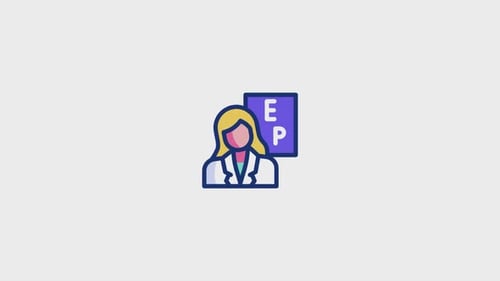Optometrist Animated Icon V3