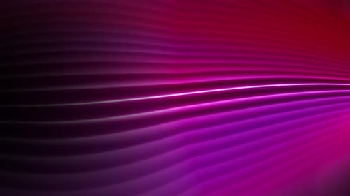 Abstract Glowing Flowing Lines Energy Loop Background