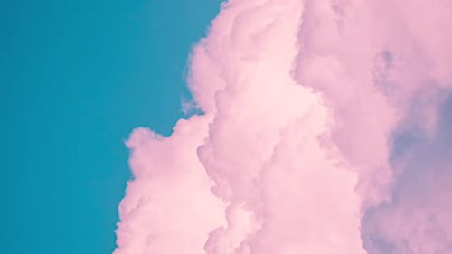 Lapa de temps en arrière-plan Cloudscape Timelapse