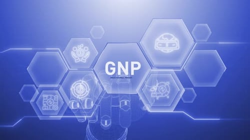 Gnp Hand touching,Digital transformation,Science and artificial intelligence,innovation