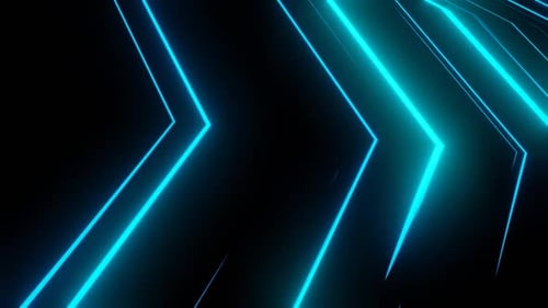 Dynamischer abstrakter Hintergrund mit leuchtenden blauen Linien