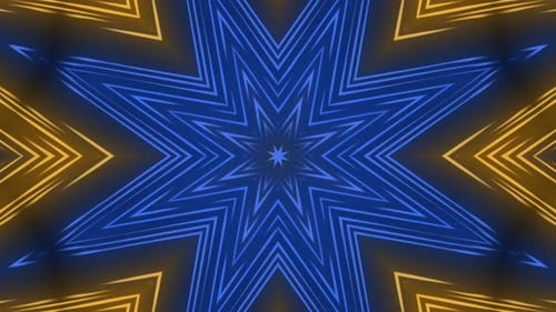 Shiny Snowflakes Background Animation