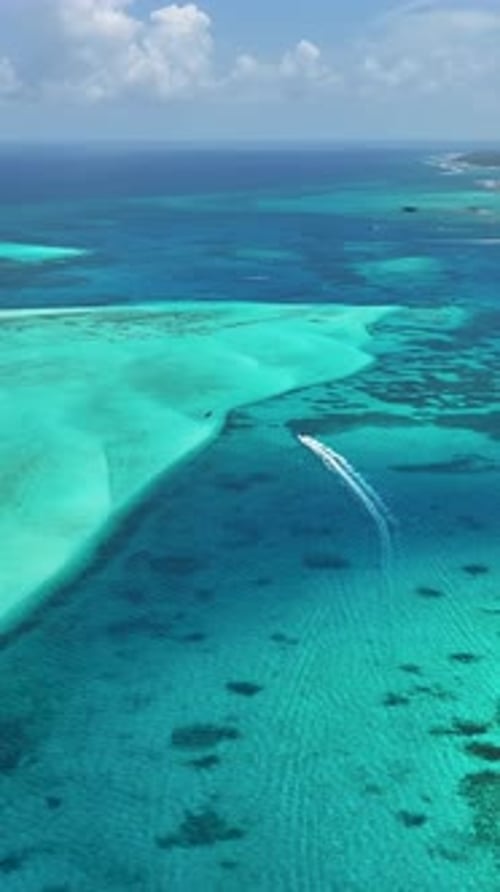 Underwater Dune At San Andres In Providencia Y Santa Catalina Colombia.
