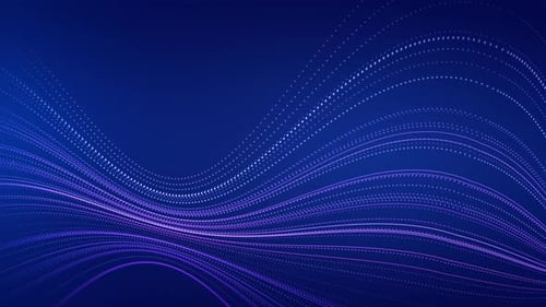 Dynamic Abstract Light Particle Flow Background