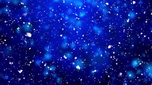 Weihnachts-Schneefall-Hintergrund Loop V4