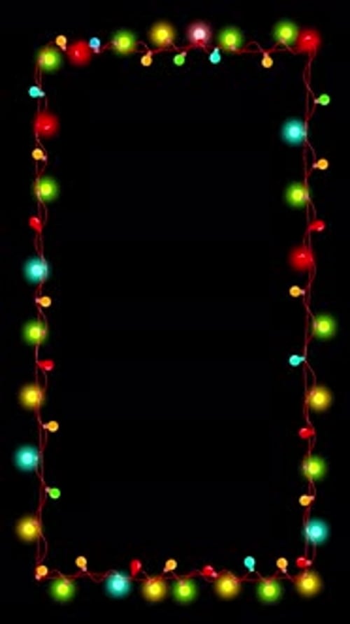 Christmas Lights Frame Loop