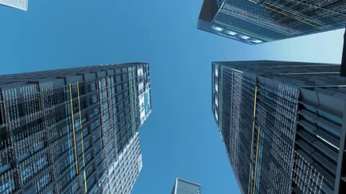 Concepto de ciudad inteligente y red de comunicaciones