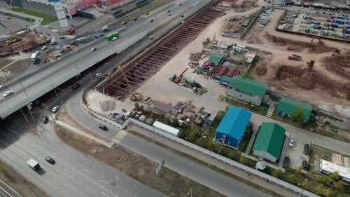 La construcción del metro avanza en la sección en desarrollo de la ciudad
