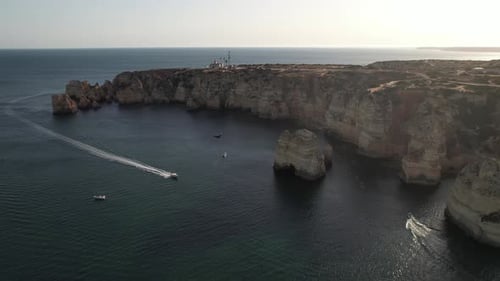 Mediterranean Coastal Seascape Sea Nature Vacation Holiday Destination