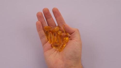 showing fish oil