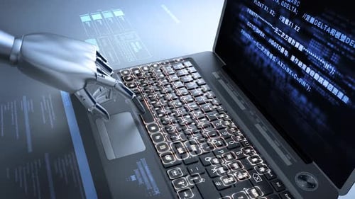 4K Das Internet von allem Ai Robot korrigiert den Code automatisch