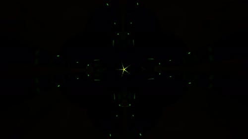 A Dynamic VJ Loop with Abstract Neon Hues Pulsating