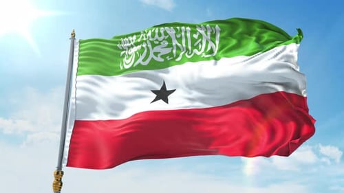 Flagge Somalilands 4K