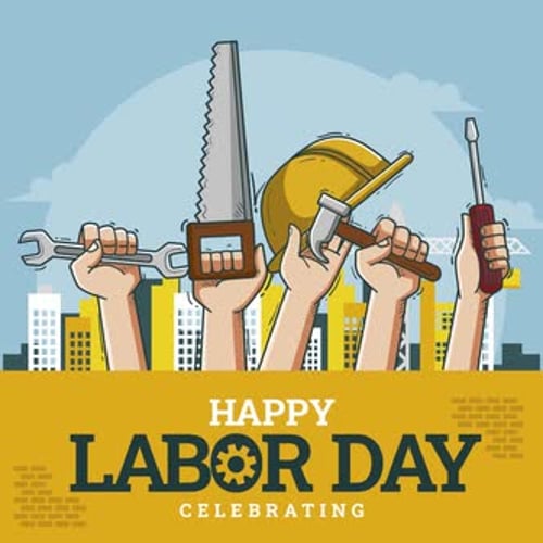 Happy Labor Day Square Video