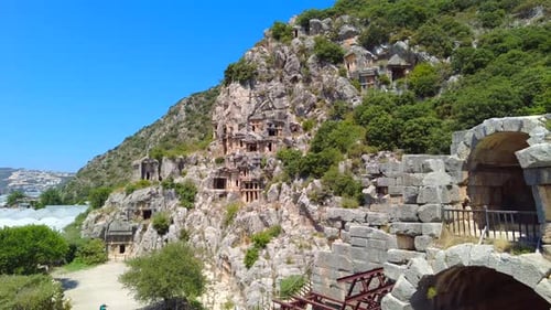 Die antike Stadt Myra.