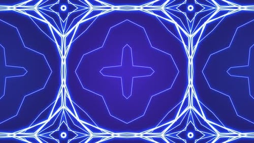 VJ neon light background loop