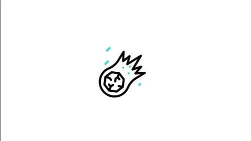 Asteroid Animated Icon