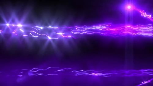 Glowing Futuristic Energy Light Stream Background Animation