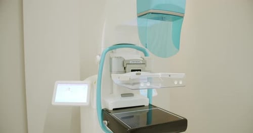 Medical Breast Xray for Women Clean Medical Equipment in the Clinic