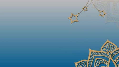 Islamischer Ramadan-Hintergrundschleife