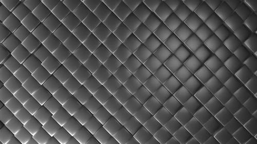 Modern dark grey metallic tiles pattern background