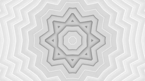 Modern geometric pattern animation with elegant symmetry