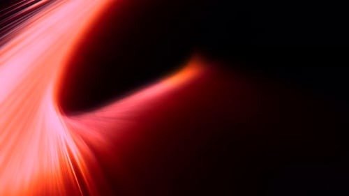 Dynamic Abstract Light Trails Background Transition