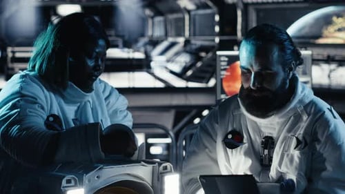 Researchers Fly Together in Starship to Mars