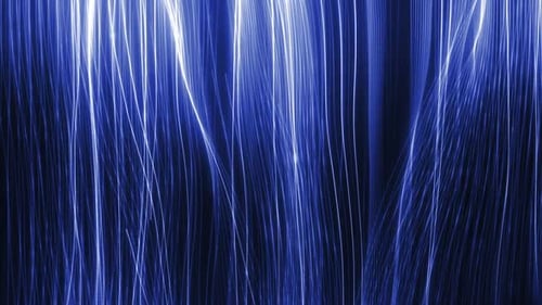 Abstract Particles Curtain