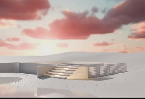 Minimalist House Construction Animation Reveal